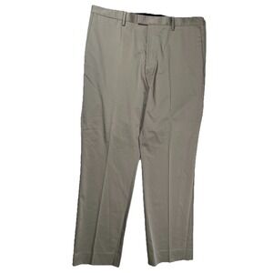 New Banana Republic Pants Men's 36x32 Khaki Slim Fit Manteco Italian Fabric NWOT